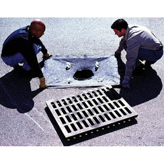 UltraTech - 4' Long x 3' Wide, Ultra X-TEX Drain Guard - Black, Use for Stormwater/Construction Compliance - Caliber Tooling