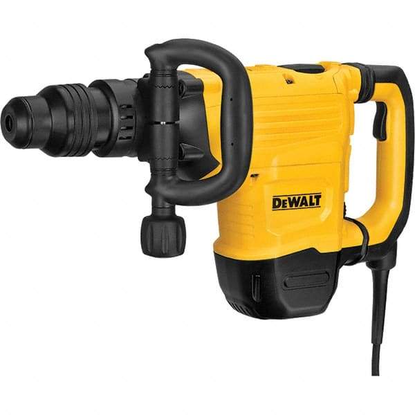 DeWALT - 1,350 to 2,705 BPM, 10.2" Stroke Length, Electric Demolition Hammer - 15 Amps, 1-3/4 NPT - Caliber Tooling