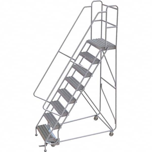 TRI-ARC - Rolling & Wall Mounted Ladders & Platforms Type: Rolling Warehouse Ladder Style: Rolling Safety Ladder - Caliber Tooling