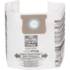 Ridgid - Vacuum Cleaner Bags Bag Type: Dust Collection Bag Vacuum Tank Capacity: 10.00 Gal - Caliber Tooling