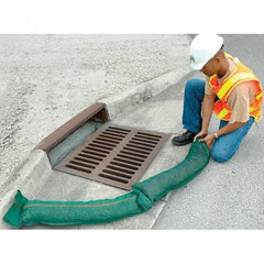 UltraTech - 750' Long" x 11" Wide Gravel Bag - Green Geotextile, For Stormwater - Caliber Tooling