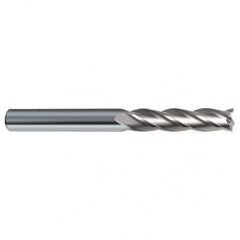 1 Dia. x 6 Overall Length 6-Flute Square End Solid Carbide SE End Mill-Round Shank-Center Cut-Uncoated - Caliber Tooling