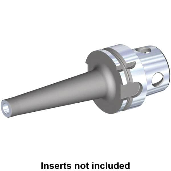 Kennametal - KM4X63 2-1/2" Shank Diam Taper Shank 24mm Hole End Mill Holder/Adapter - 24mm Nose Diam, 84mm Projection, Through Coolant - Exact Industrial Supply