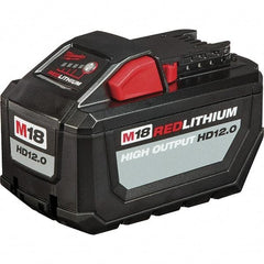 Milwaukee Tool - 18 Volt Lithium-Ion Power Tool Battery - 12 Ahr Capacity - Caliber Tooling