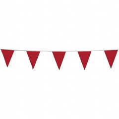 PRO-SAFE - Pennants Color: Red Overall Length (Feet): 100.00 - Caliber Tooling