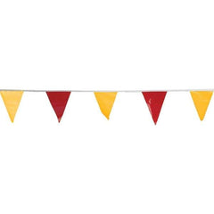 PRO-SAFE - Pennants Color: Red/Yellow Overall Length (Feet): 105.00 - Caliber Tooling