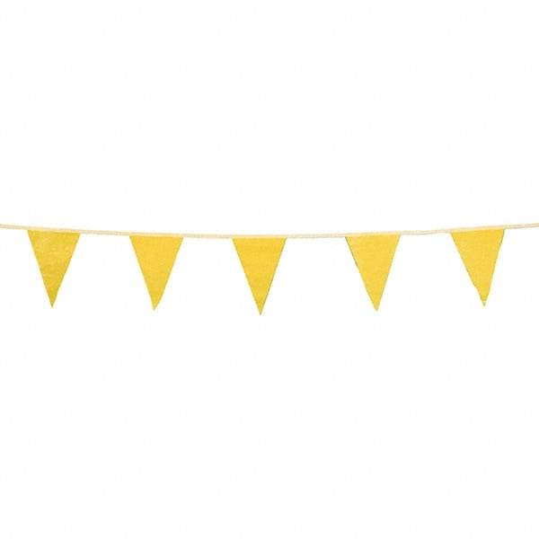 PRO-SAFE - Pennants Color: Yellow Overall Length (Feet): 100.00 - Caliber Tooling