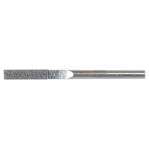 0.079″ × 0.040″ Electroplated Diamond File Round 100 Grit 5/8″ Diamond - Caliber Tooling