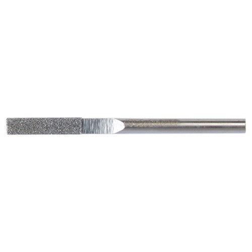 0.120″ × 0.040″ Electroplated Diamond File Flat 100 Grit 5/8″ Diamond - Caliber Tooling