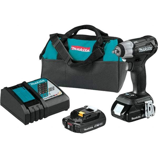 Makita - Cordless Impact Wrenches & Ratchets Voltage: 18.0 Drive Size (Inch): 3/8 - Caliber Tooling