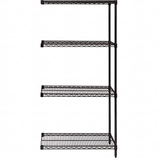 Quantum Storage - 72" Wide, 63 High, Open Shelving Accessory/Component - Use with #1630 Built-In Combination Lock - Caliber Tooling