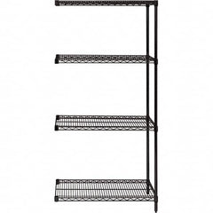 Quantum Storage - 24" Wide, 63 High, Open Shelving Accessory/Component - Use with #1630 Built-In Combination Lock - Caliber Tooling