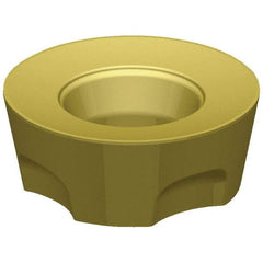 Kennametal - RPHT10T3 421X4 Grade X500 Carbide Milling Insert - TiN Finish, 3.97mm Thick, 10mm Inscribed Circle - Caliber Tooling