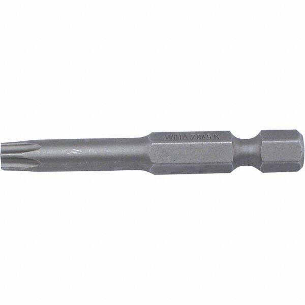 Wiha - T20 Power Bit - 1/4" Drive, 2" OAL - Caliber Tooling