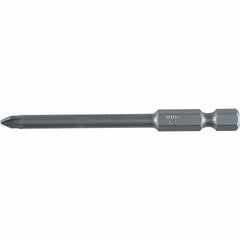 Wiha - PZ.0 Power Bit - 1/4" Drive, 2-3/4" OAL - Caliber Tooling