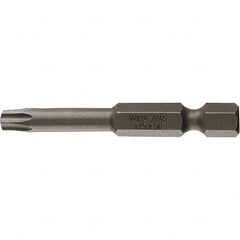 Wiha - T50 Power Bit - 1/4" Drive, 2" OAL - Caliber Tooling