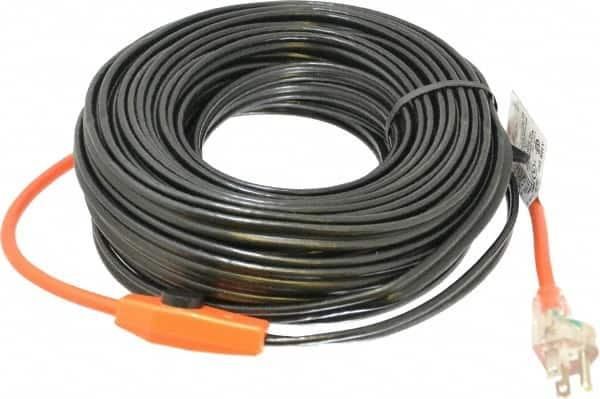 EasyHeat - 80' Long, Preassembled, Fixed Length, Fixed Wattage, Protection Heat Cable - 120 Input Volts, 560 Watts - Caliber Tooling