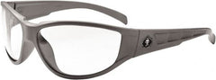 Ergodyne - Clear Lenses, Framed Safety Glasses - Uncoated Lenses, Size Universal, Wrap Around - Caliber Tooling