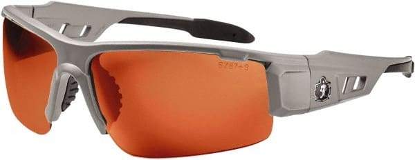 Ergodyne - Copper Lenses, Framed Polarized Glasses - Uncoated Lenses, Size Universal, Wrap Around - Caliber Tooling