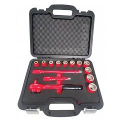 14 PC 1/2" DR SAE SOCKET SET - Caliber Tooling