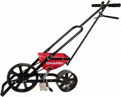 Chapin - 5 Lb Powder Coated Steel Walk Behind Broadcast Landscape Spreader - 14" Poly Wheels - Caliber Tooling