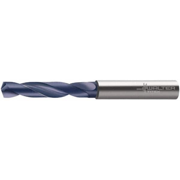 Walter-Titex - 3.5mm 140° Spiral Flute Solid Carbide Screw Machine Drill Bit - Caliber Tooling