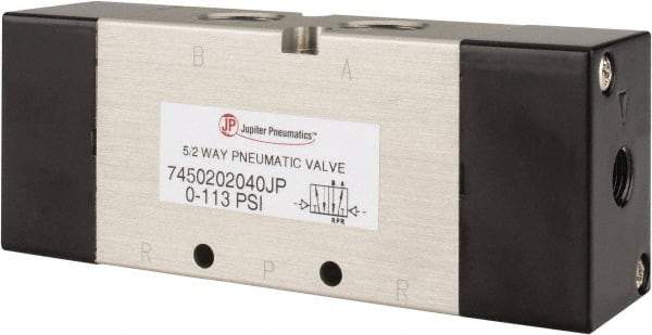 PRO-SOURCE - Specialty Air Valves Valve Type: 5-Way, 2 Position Actuator Type: Pneumatic Double Acting - Caliber Tooling