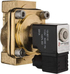 PRO-SOURCE - 1", 2/2 Way Stacking Solenoid Valve - 110 VAC, 11.92 CV Rate, 4.74" High x 3.78" Long - Caliber Tooling