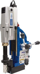 Hougen - 2" Travel, Portable Magnetic Drill Press - 250 & 450 RPM, 9 Amps, 1.5 hp, 1035 Watts - Caliber Tooling