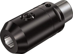 Sandvik Coromant - C5 Outside Modular Connection, 1-1/4" Hole Diam, Capto to Weldon Straight Shank Adapter - 85.01mm Projection, 54.3mm Nose Diam, 115.014mm OAL, Through Coolant - Exact Industrial Supply