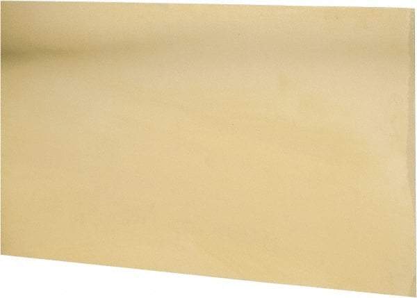 Alinabal - 2 Ft. Long x 8 Inch Wide x 0.016 Inch Thick, Shim Sheet Stock - Laminated Brass, 0.002 Inch Lamination Thickness - Caliber Tooling