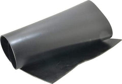 Made in USA - 24" Long, 12" Wide, Polyester-Reinforced Neoprene Rubber Foam Sheet - 50 to 60 Durometer, Black, -20 to 180°F, 1,000 psi Tensile Strength, Stock Length - Caliber Tooling