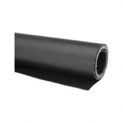 Made in USA - 48" Wide, Polyester-Reinforced Neoprene Rubber Foam Sheet - 50 to 60 Durometer, Black, -20 to 180°F, 1,000 psi Tensile Strength, Cut-to-Length - Caliber Tooling