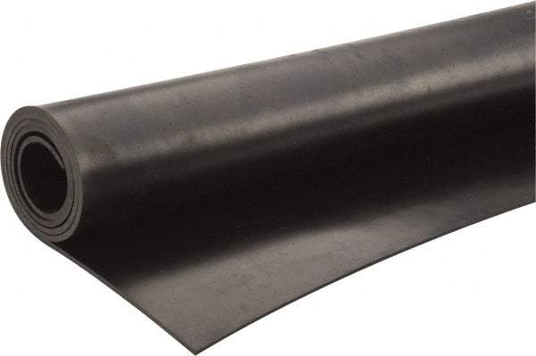 Value Collection - 36" Long, 36" Wide, Neoprene Spring Blend Rubber Foam Sheet - 65 to 75 Durometer, Black, -20 to 170°F, 1,000 psi Tensile Strength, Stock Length - Caliber Tooling