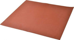 Made in USA - 12" Long, 12" Wide, Silicone Rubber Foam Sheet - 50 to 60 Durometer, Red, -60 to 500°F, 650 psi Tensile Strength, Stock Length - Caliber Tooling