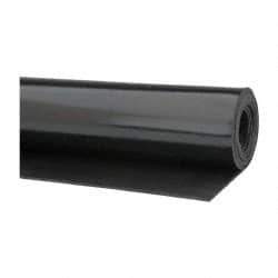 Made in USA - 36" Wide, Vinyl Rubber Foam Sheet - 60 to 70 Durometer, Black, 20 to 160°F, 1,000 psi Tensile Strength, Cut-to-Length - Caliber Tooling