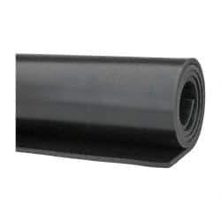 Made in USA - 36" Wide, Vinyl Rubber Foam Sheet - 60 to 70 Durometer, Black, 20 to 160°F, 1,000 psi Tensile Strength, Cut-to-Length - Caliber Tooling