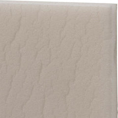 Made in USA - 54" Wide, Polyethylene Foam Rubber Foam Sheet - White, -110 to 180°F, Adhesive Backing, Cut-to-Length - Caliber Tooling