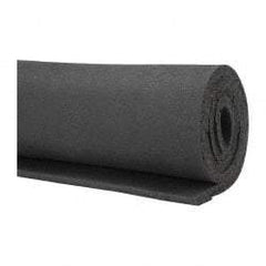 Made in USA - 36" Wide, Natural Foam Rubber Foam Sheet - 35 to 45 Durometer, Black, -40 to 160°F, Cut-to-Length - Caliber Tooling