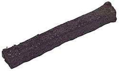 Made in USA - 3/16" x 44' Spool Length, Acrylic Fiber Graphite Yarn Compression Packing - 500° F Max, Dark Gray - Caliber Tooling