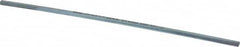 Made in USA - 12" Long, Zinc-Plated Step Key Stock for Gears - C1018 Steel - Caliber Tooling