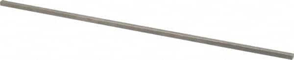 Made in USA - 12" Long x 3/16" High x 3/16" Wide, Undersized Key Stock - 18-8 Stainless Steel - Caliber Tooling