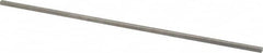 Made in USA - 12" Long x 3/16" High x 3/16" Wide, Undersized Key Stock - 18-8 Stainless Steel - Caliber Tooling