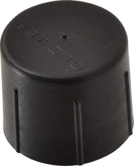 Caplugs - 3/4 NPT ID, Quick-Lock Cap - Polyethylene, Black - Caliber Tooling