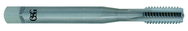 4-40 Dia. - 2B - 3 FL - Carbide - Bright - Bottoming - Straight Flute Tap - Caliber Tooling