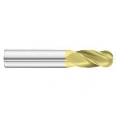 13/64 x 5/8 x 2-1/2 4 Flute Ball Nose  End Mill- Series 3200SD - Caliber Tooling