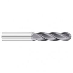 1" x 2-1/2 x 5 4 Flute Ball Nose  End Mill- Series 3200XL - Caliber Tooling