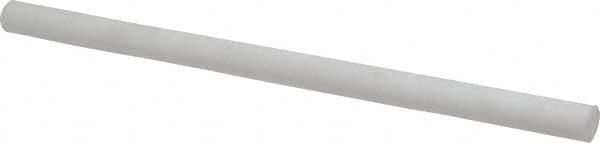 Made in USA - 1' Long, 5/8" Diam, PTFE (Mechanical Grade) Plastic Rod - +0.005 Tolerance - Caliber Tooling