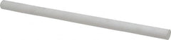 Made in USA - 1' Long, 5/8" Diam, PTFE (Mechanical Grade) Plastic Rod - +0.005 Tolerance - Caliber Tooling