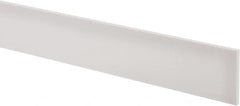 USA Sealing - 2' x 2" x 3/16" White PTFE (Virgin) Rectangular Bar - Caliber Tooling